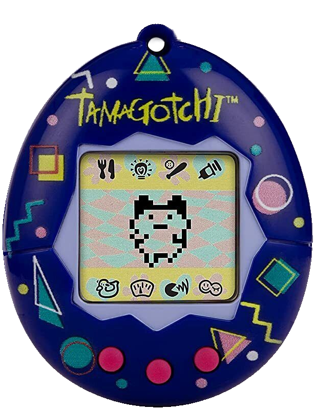 Um Tamagotchi representa uma tela menor que 319px